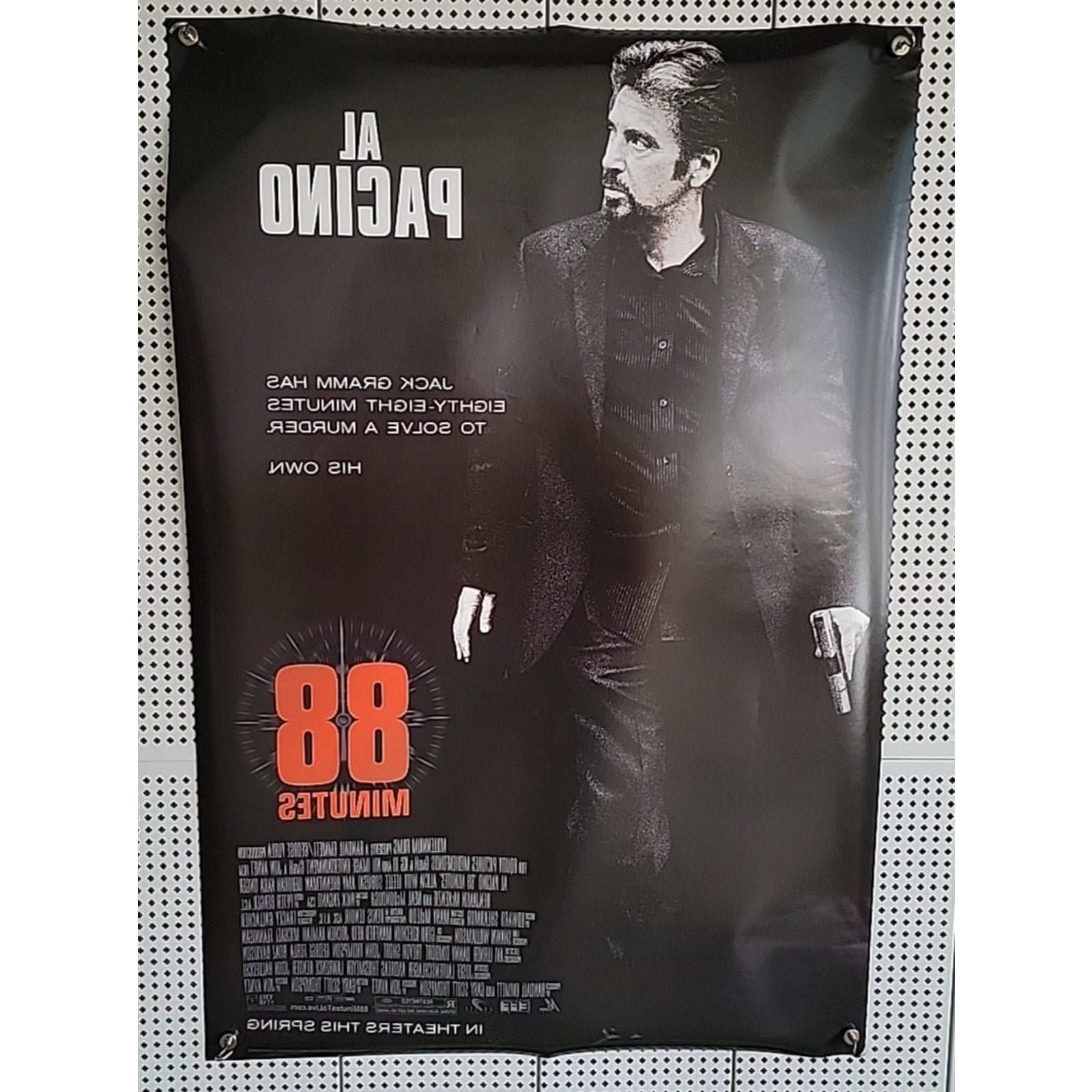 88 Minutes 2007 Double Sided Original Movie Poster 27"x40"
