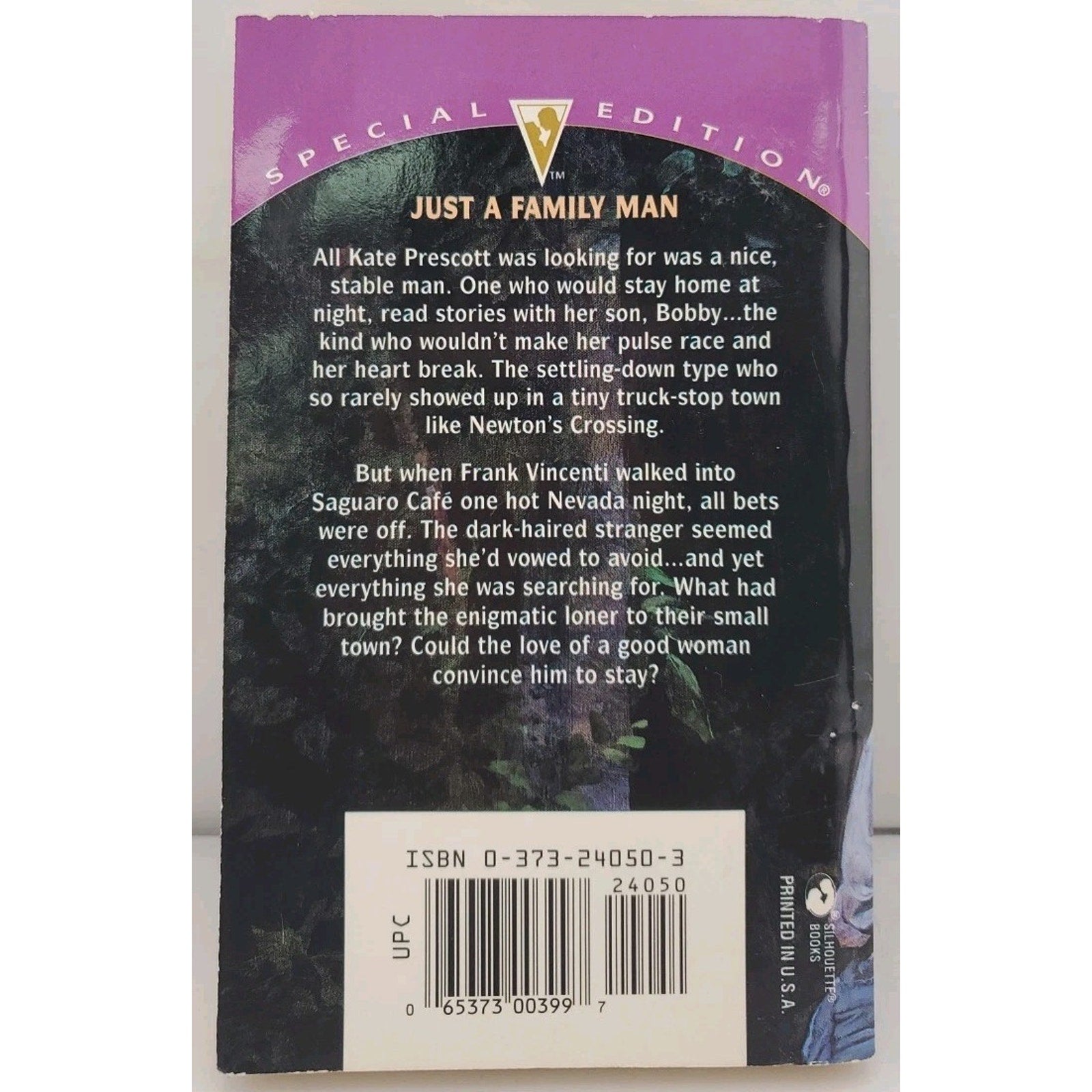 Just a Family Man by Carolyn Seabaugh (1996, Mass Market)