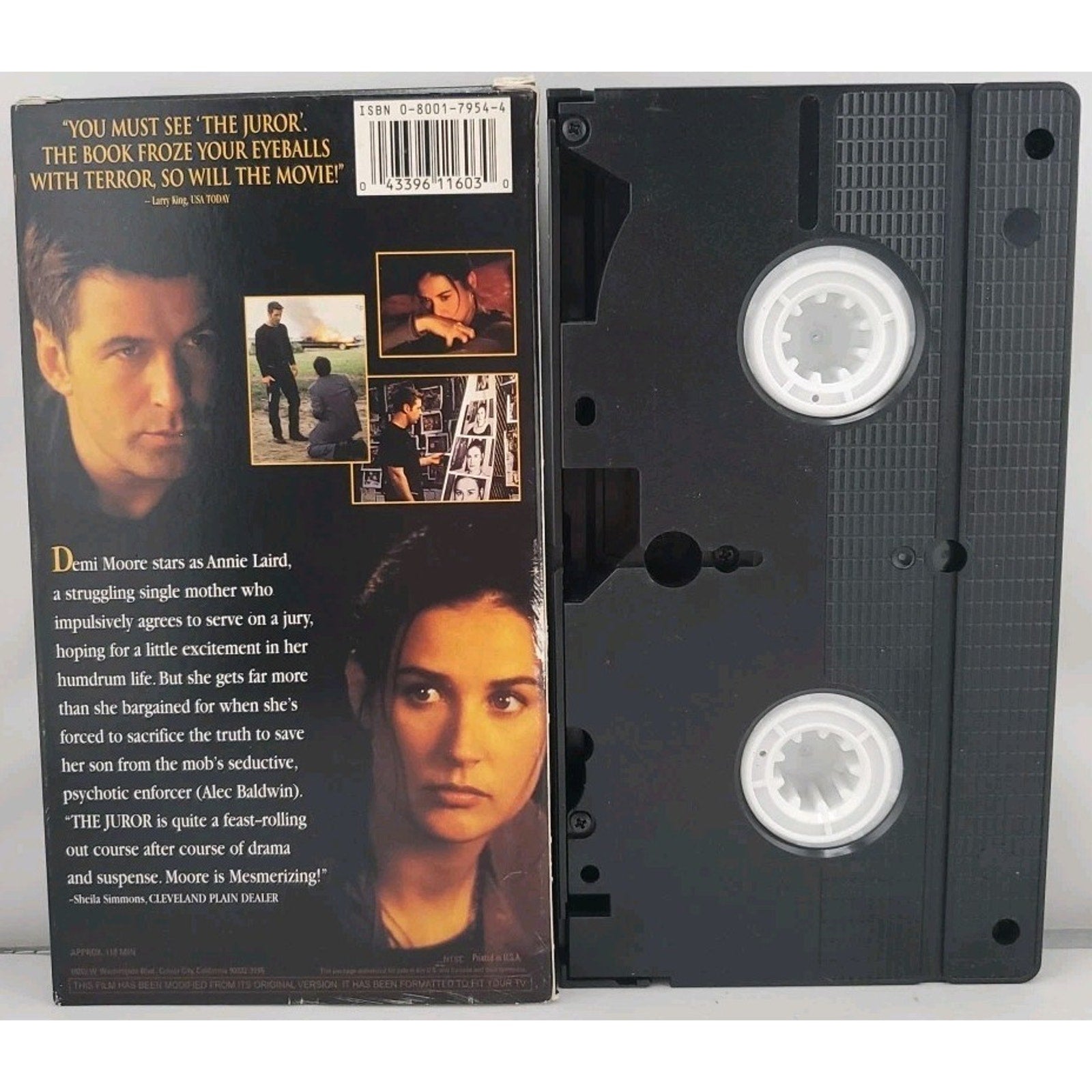 The Juror (VHS, 1996, Closed Captioned)