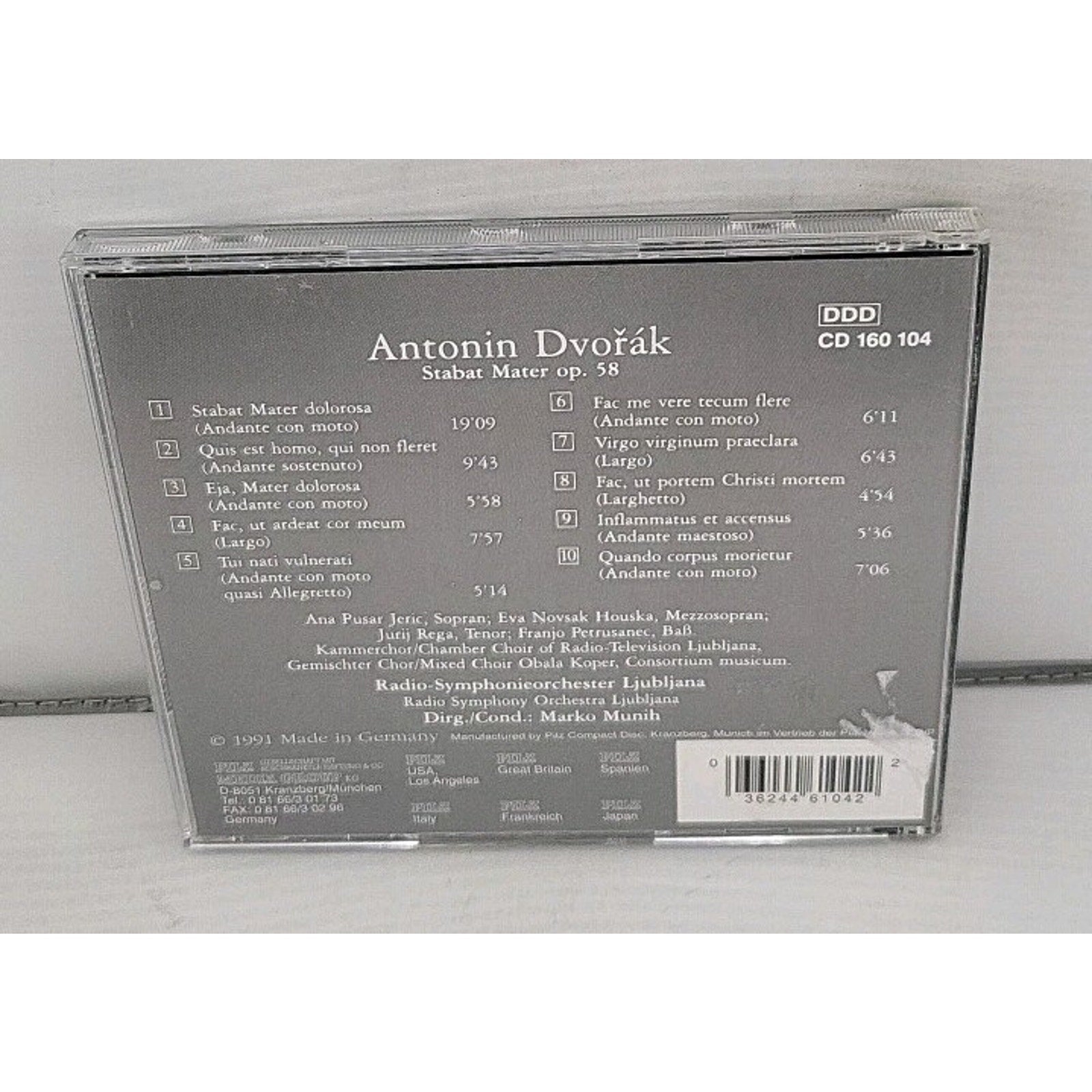 Antonin Dvorák - Vienna Master Series CD