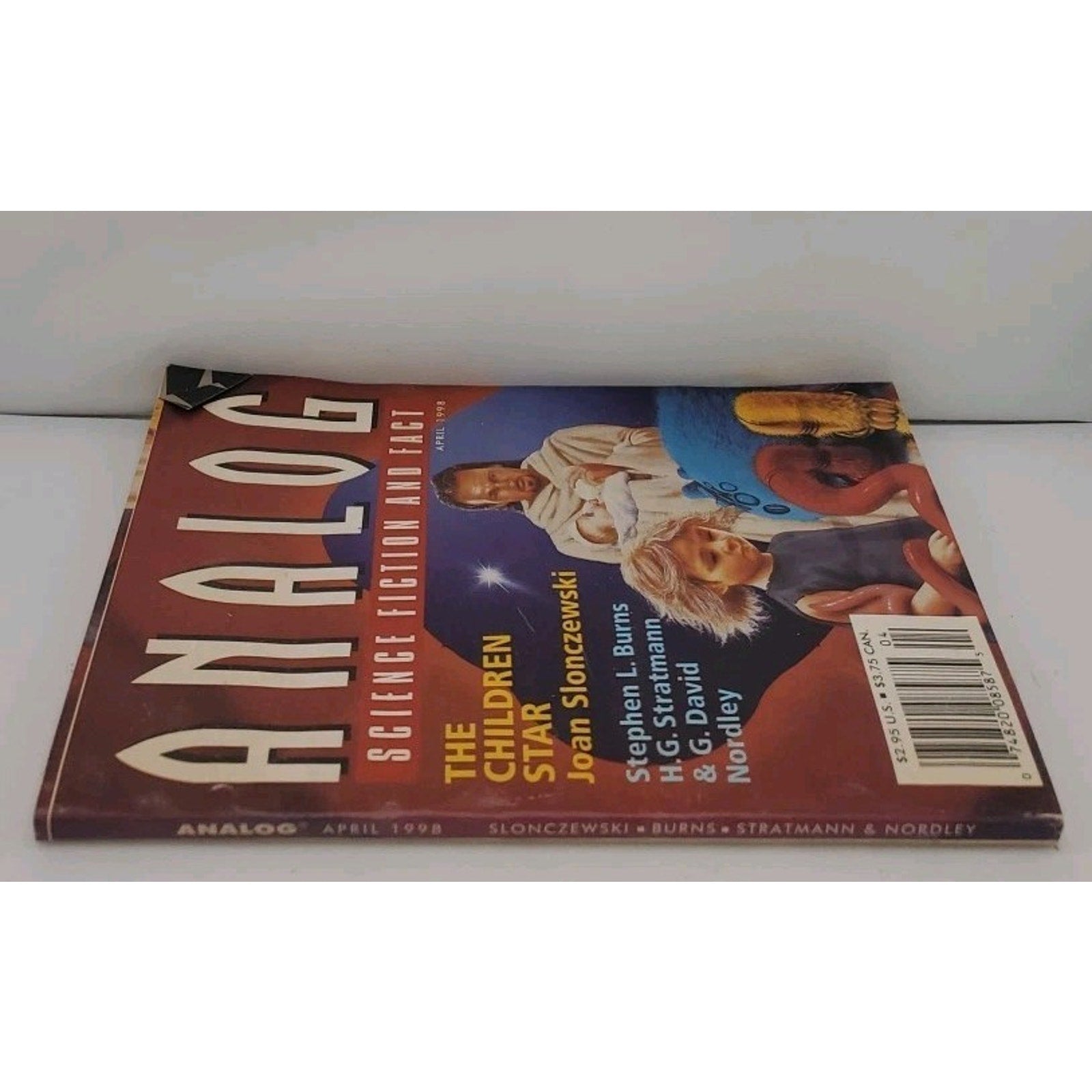 Analog Science Fiction and Fact Magazine - April 1998 - Sci-Fi Digest Stories
