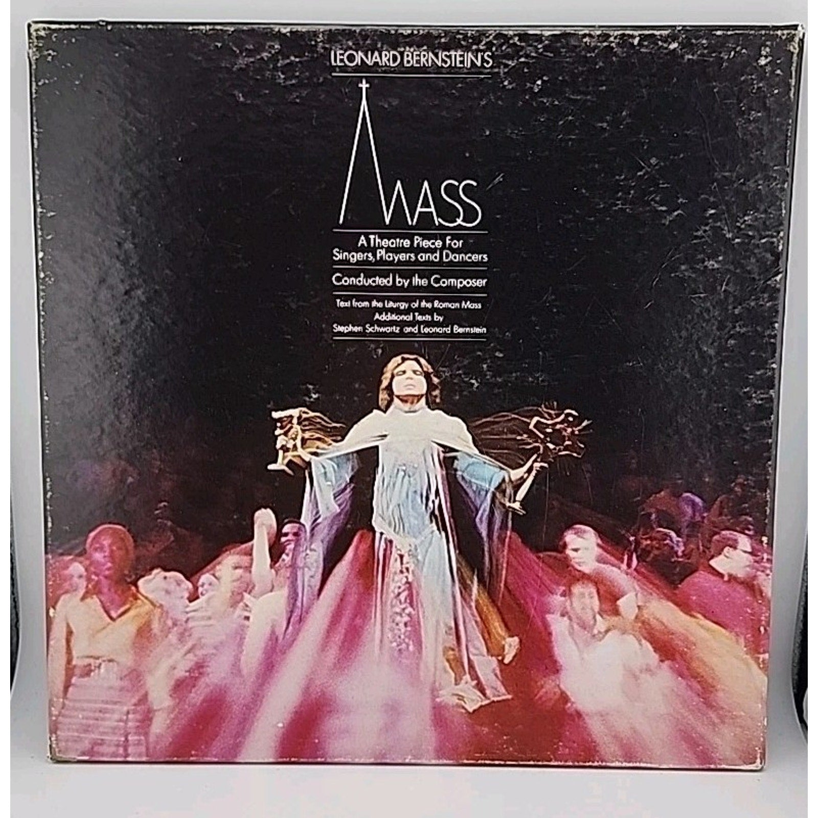 Leonard Bernstein Mass Columbia Masterworks M2 31008 Vinyl 2x LP Box Set