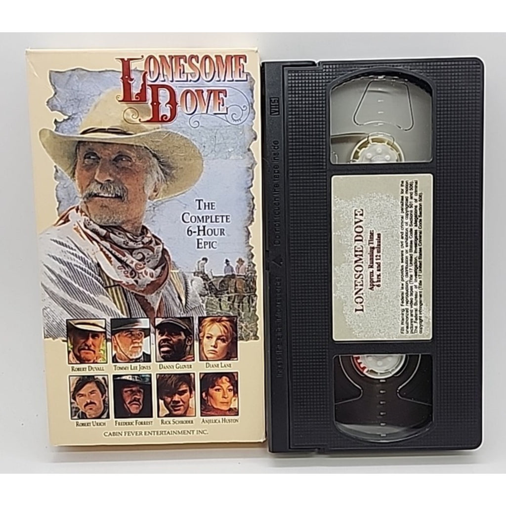 Lonesome Dove The Complete 6 Hour Epic (VHS)