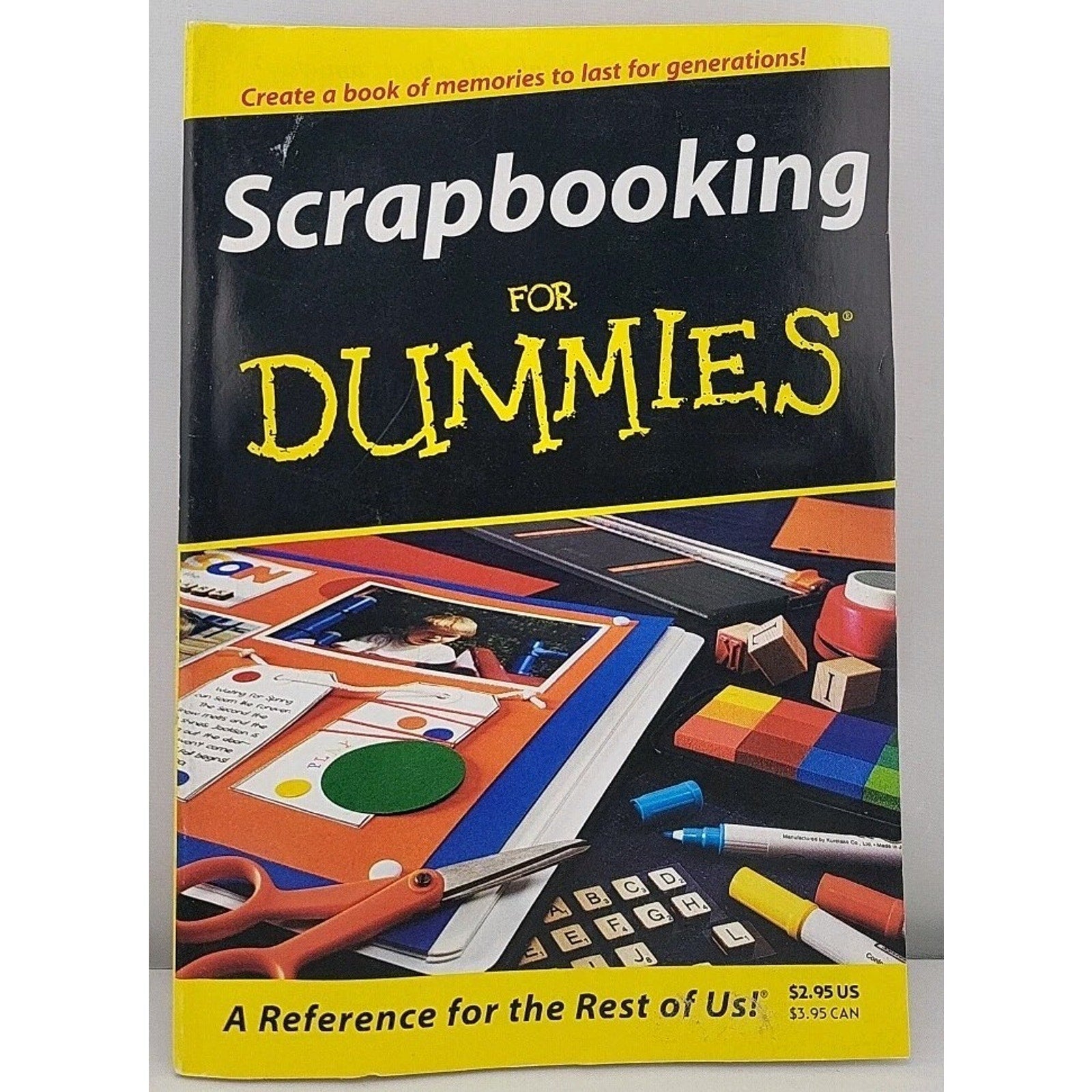 Scrapbooking For Dummies By Joan Wines And Jeanne Wines-Reed