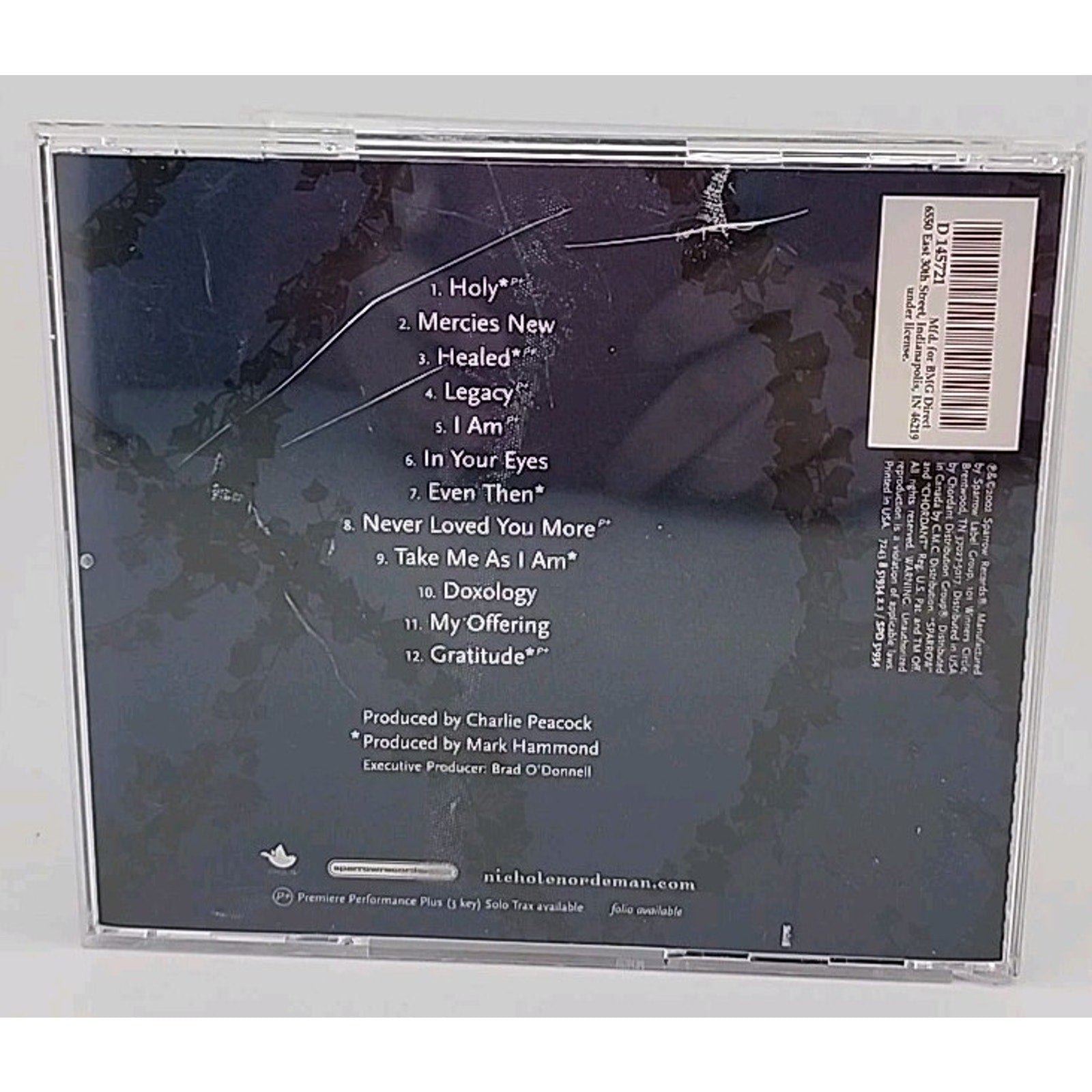 Woven and Spun by Nichole Nordeman (CD, Sep-2002, Sparrow Records)