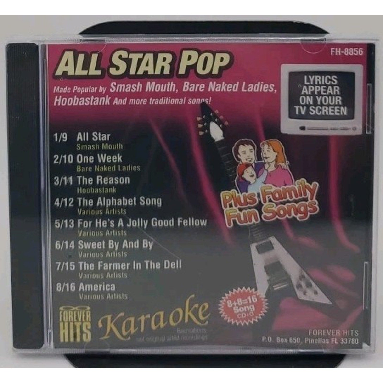 Forever Hits Karaoke: All Star Pop CD *Brand New*