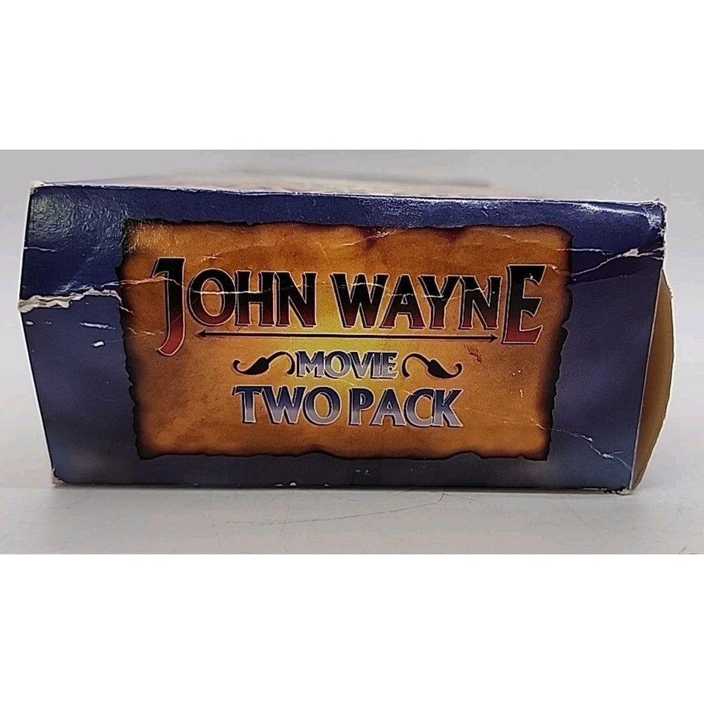 John Wayne Collector Series 2 Pack VHS The Dawn Rider Angel and The Bad Man