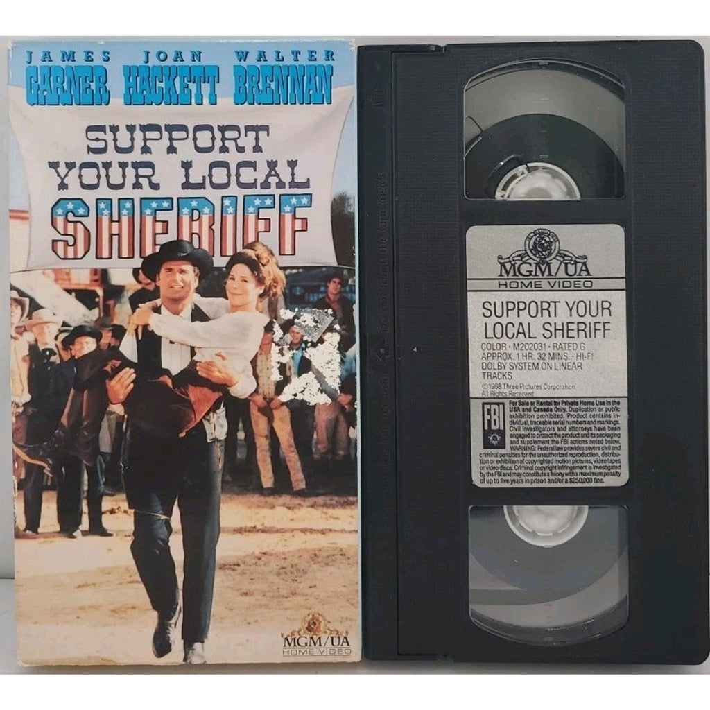Support Your Local Sheriff (VHS, 1990)