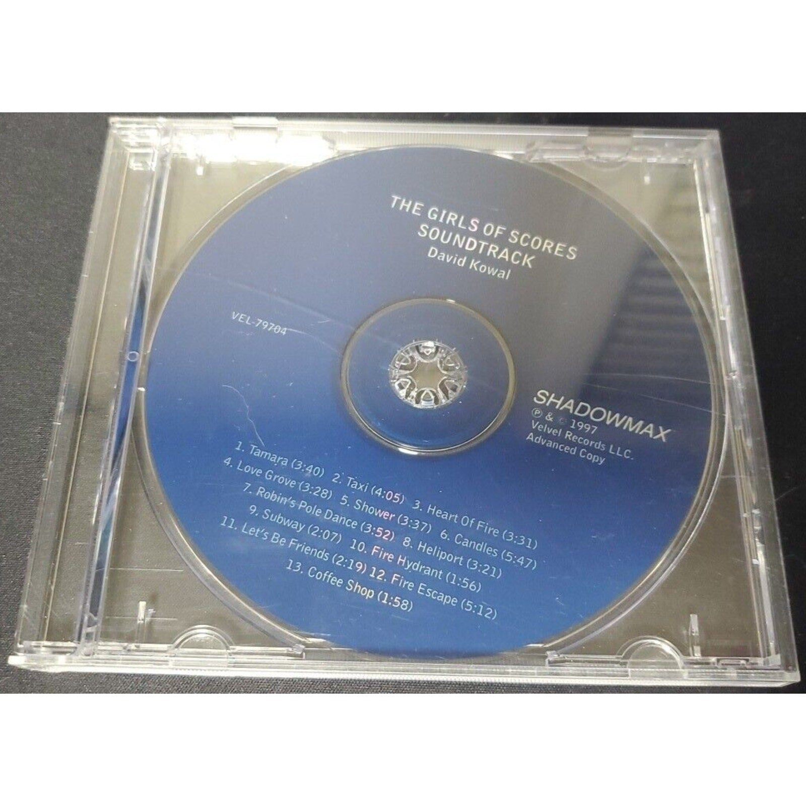 The Girls Of Scores Soundtrack By David Kowal Promotional Disc (CD)