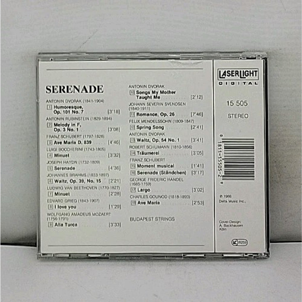 Serenade by Budapest Strings (CD, 1990)