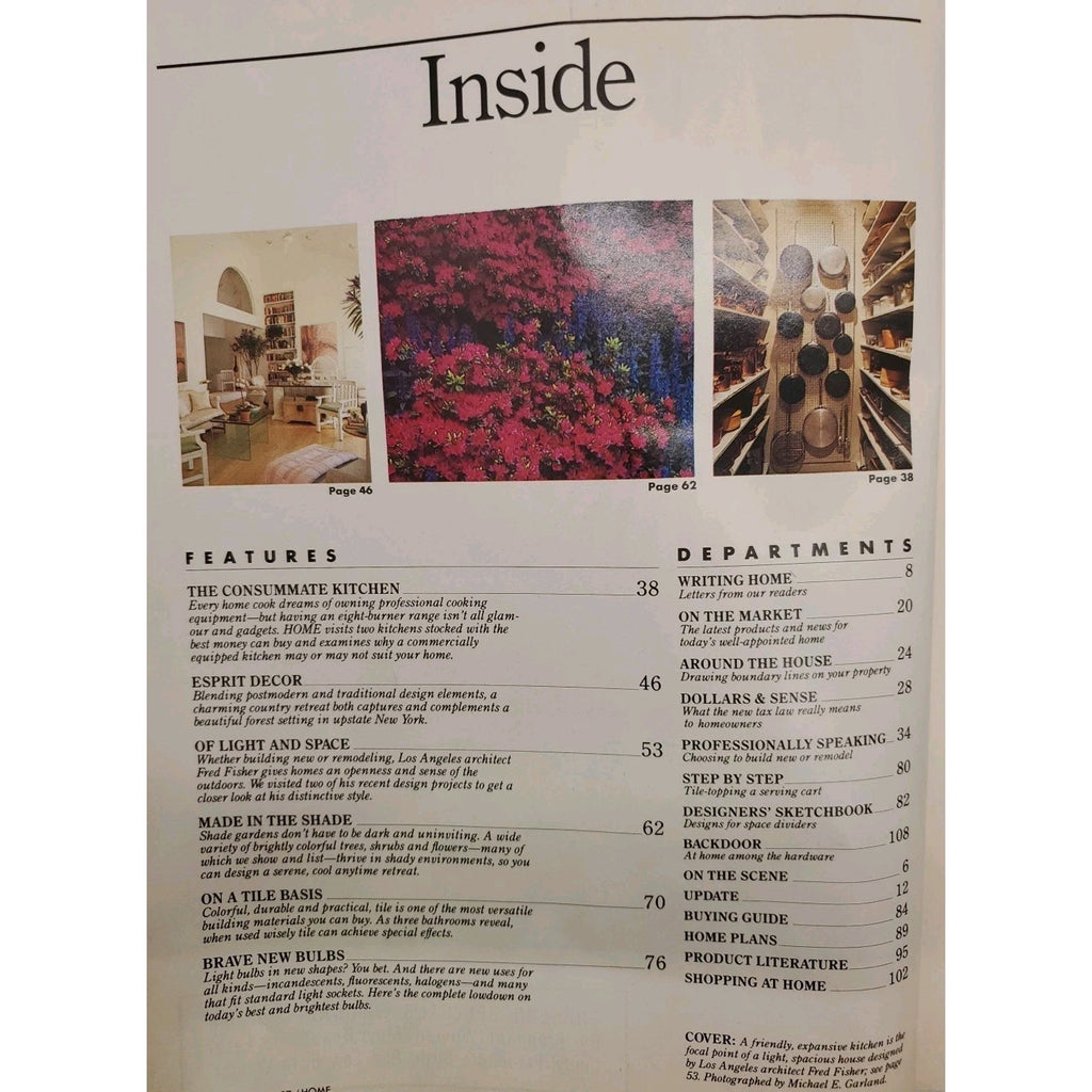 Home Creative Ideas For Home Design March 1987