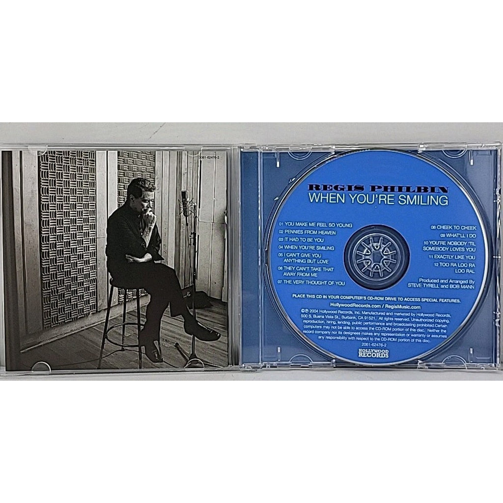 When You're Smiling by Regis Philbin (CD, Sep-2004, Hollywood)