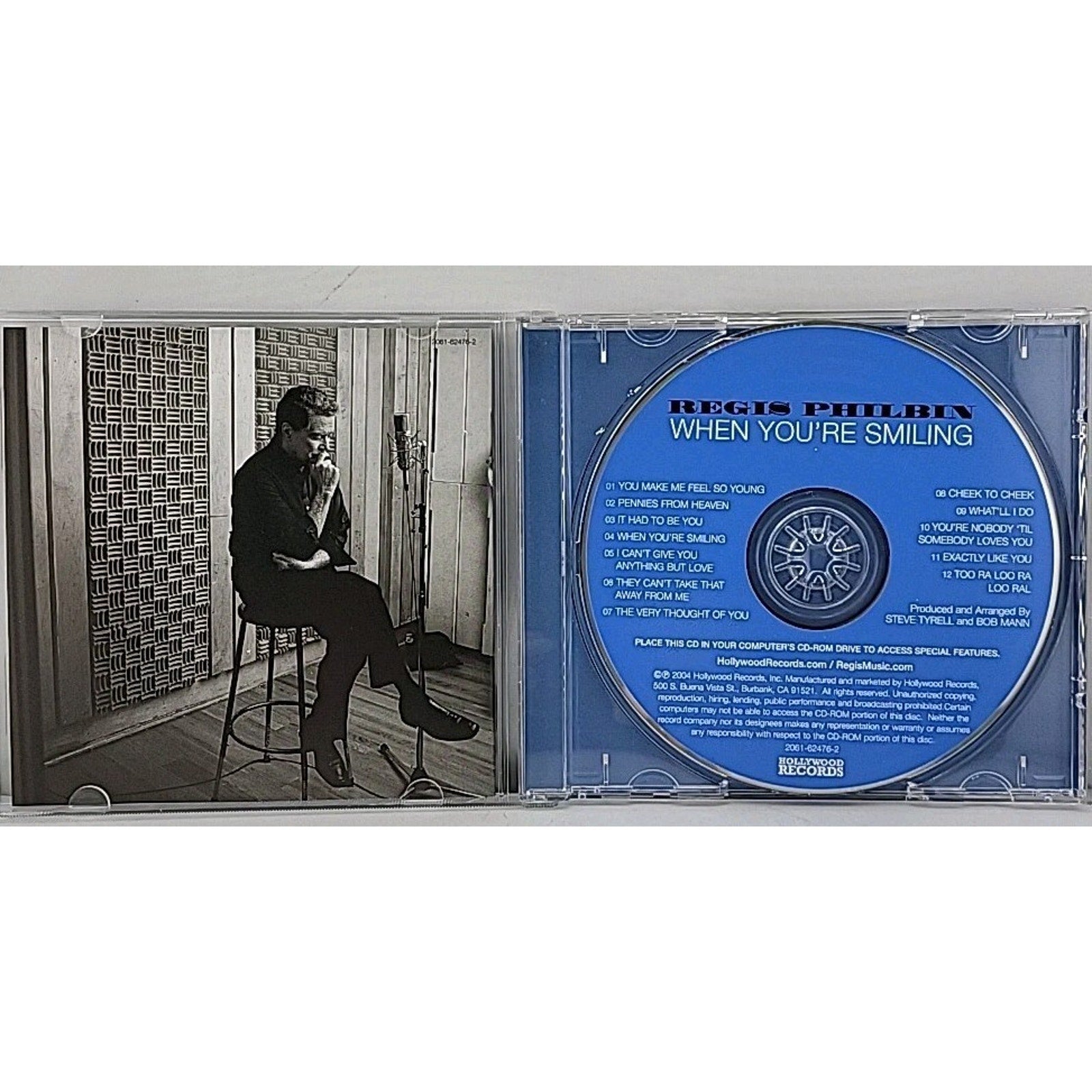 When You're Smiling by Regis Philbin (CD, Sep-2004, Hollywood)