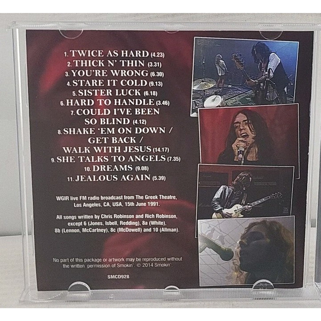 Live at the Greek by The Black Crowes (CD, 2015)