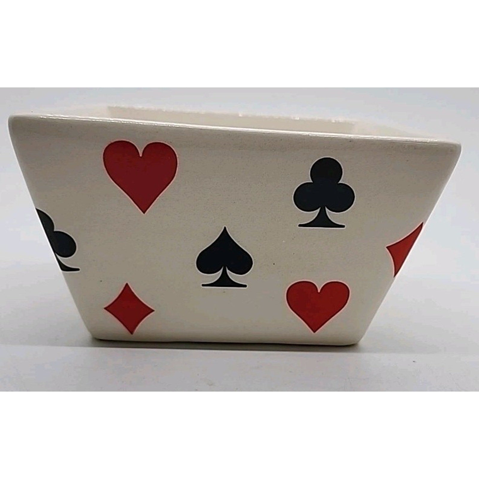 4 Piece Card Bowl Set WMG 06 Serving Bowls Las Vegas Gambler Style