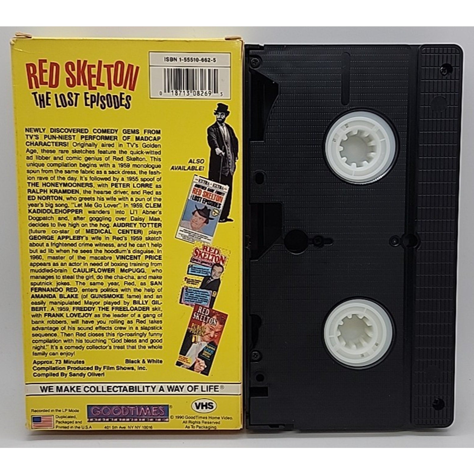 Red Skelton - The Lost Episodes: Rescued From The Archives Of Time (VHS, 2001)
