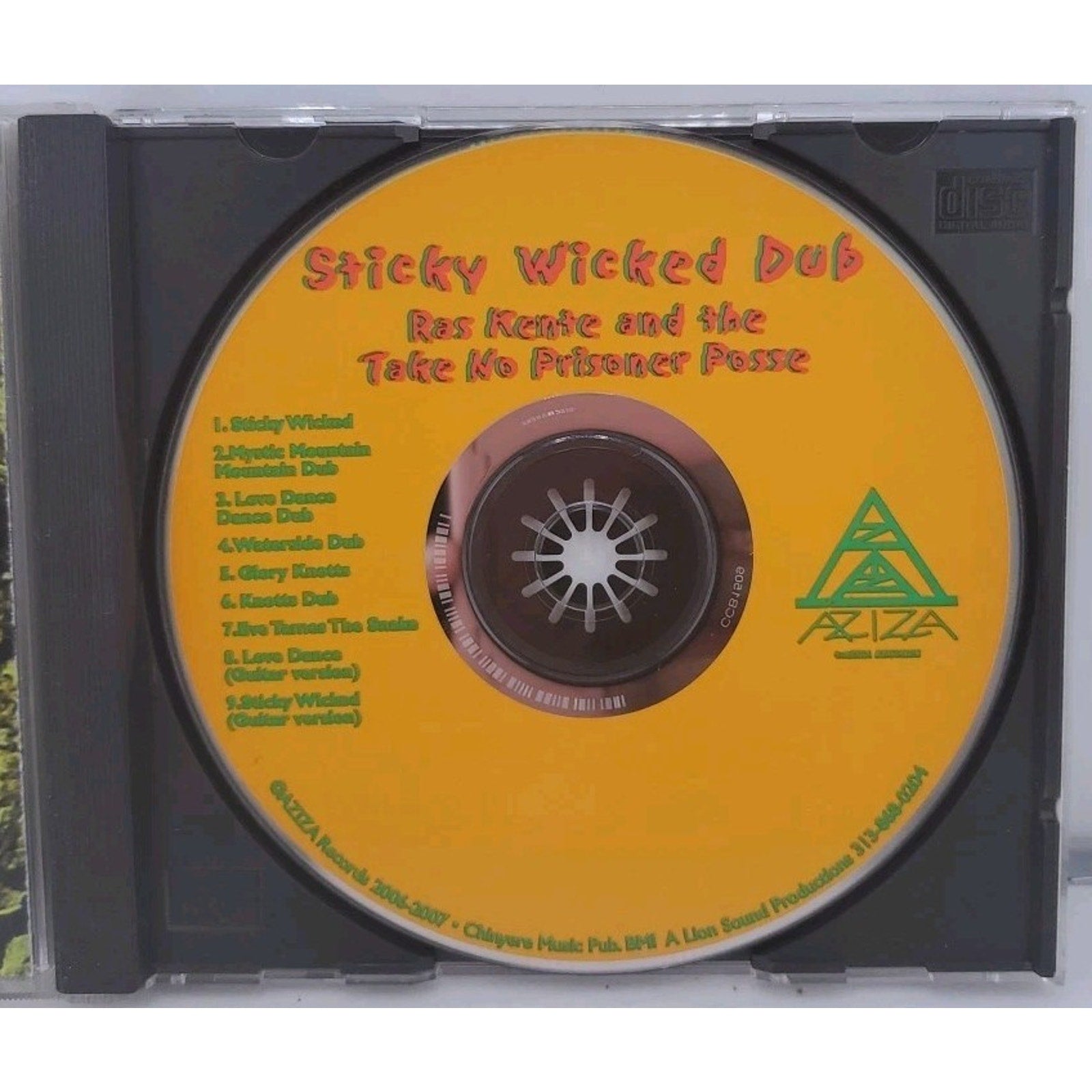 Sticky Wicked Dub by Ras Kente (CD, May-2005, Aziza)