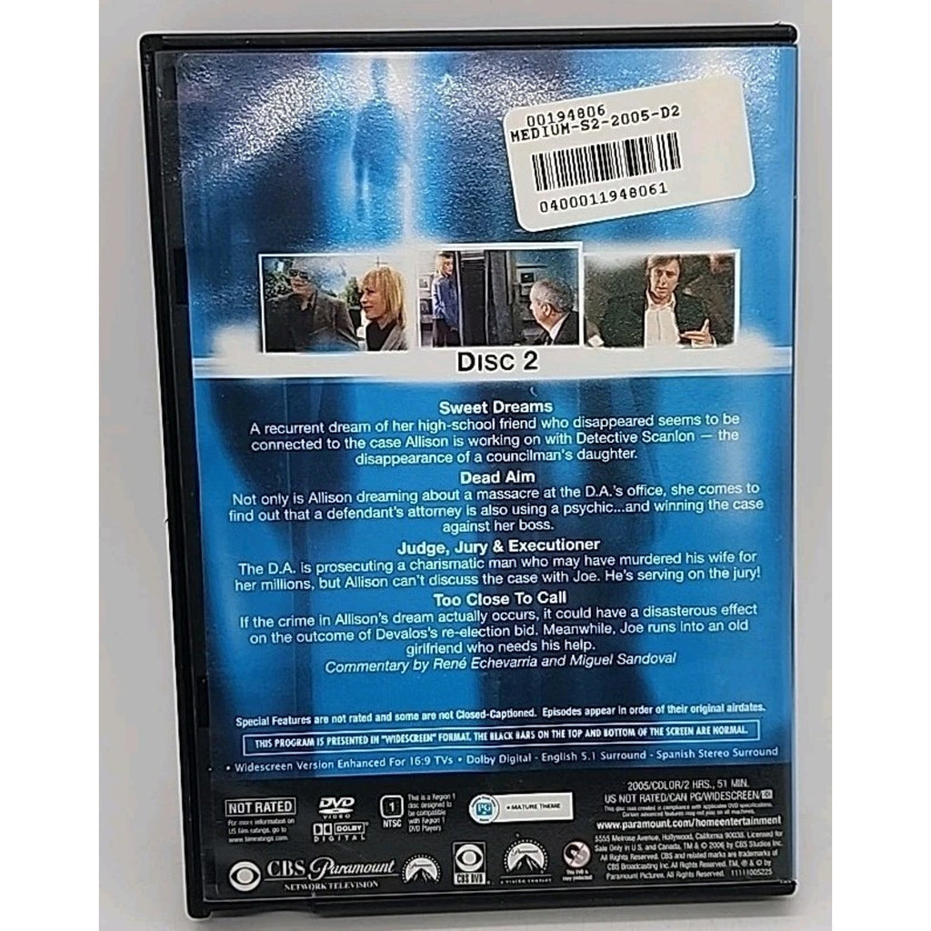Medium Season 2 DVD