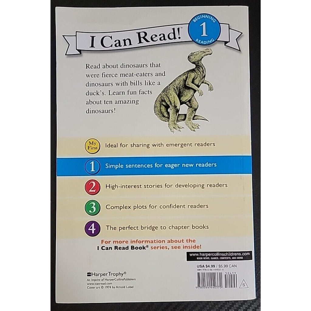I Can Read Level 1 Ser.: Dinosaur Time by Peggy Parish (1983, Trade Paperback)