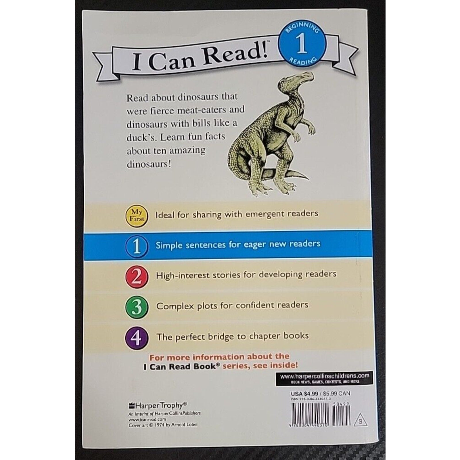 I Can Read Level 1 Ser.: Dinosaur Time by Peggy Parish (1983, Trade Paperback)