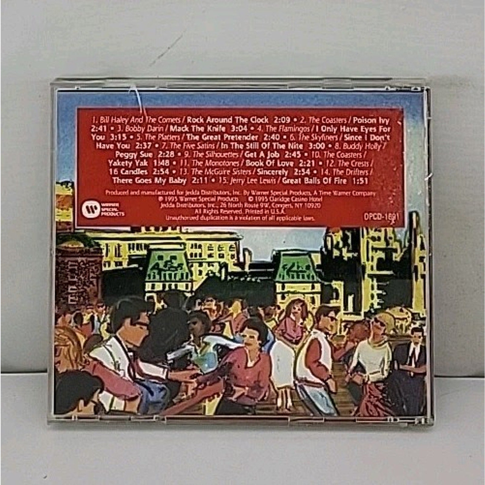 Claridge Casino Hotel Presents A 50's Party CD