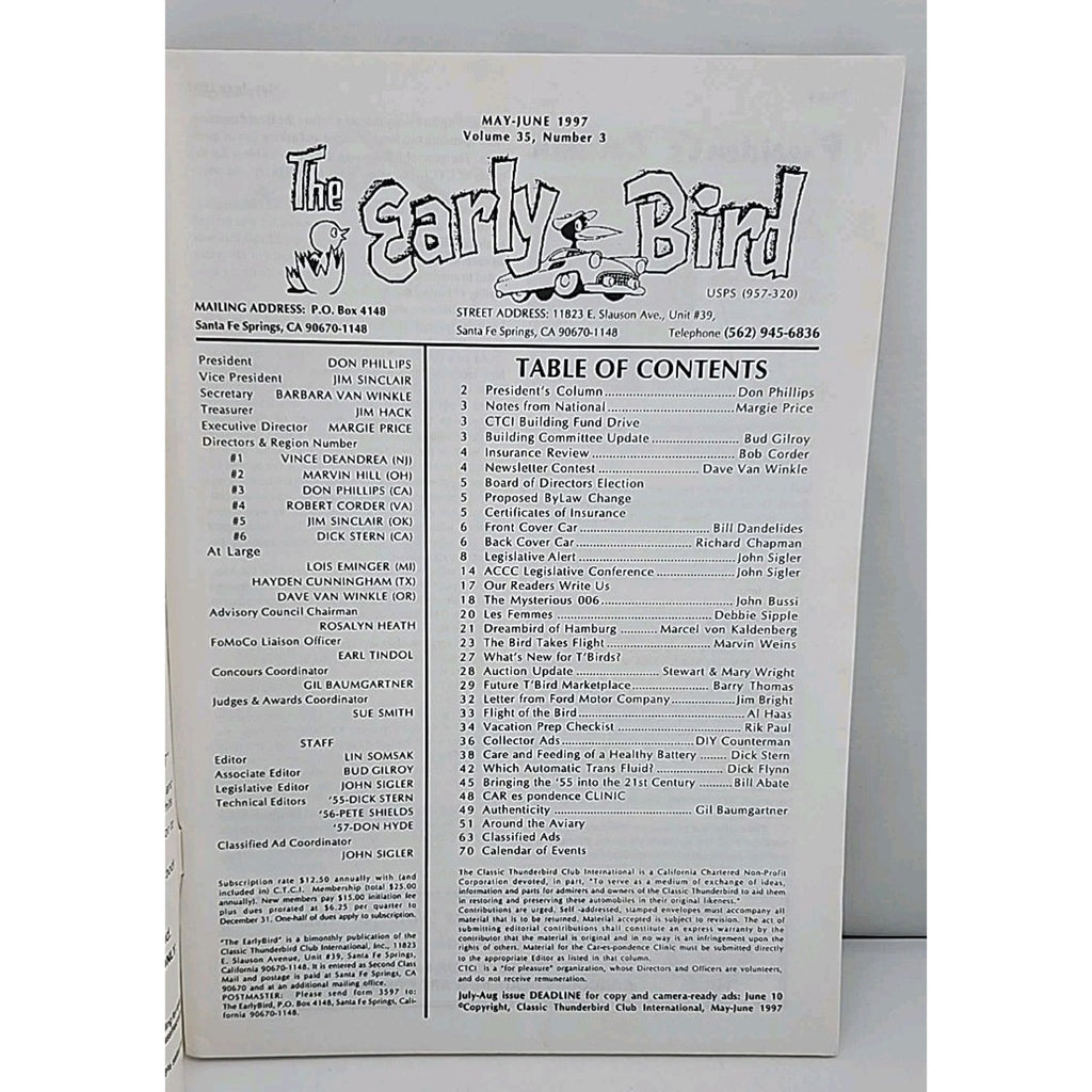 Early Bird May-June 1997