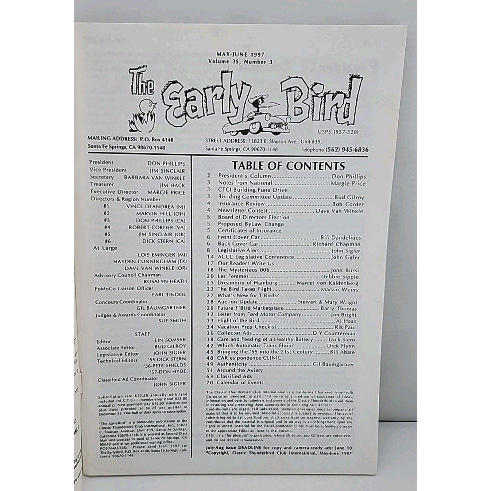 Early Bird May-June 1997