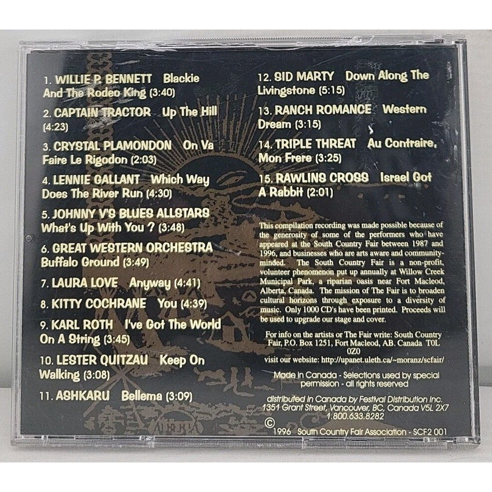 South Country Fair Ten Years CD