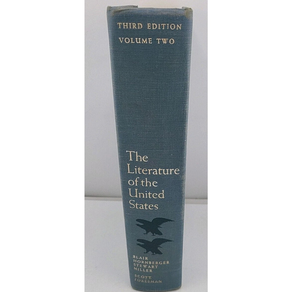 The Literature Of The United States, 3rd Edition Vol 2 (1966)..