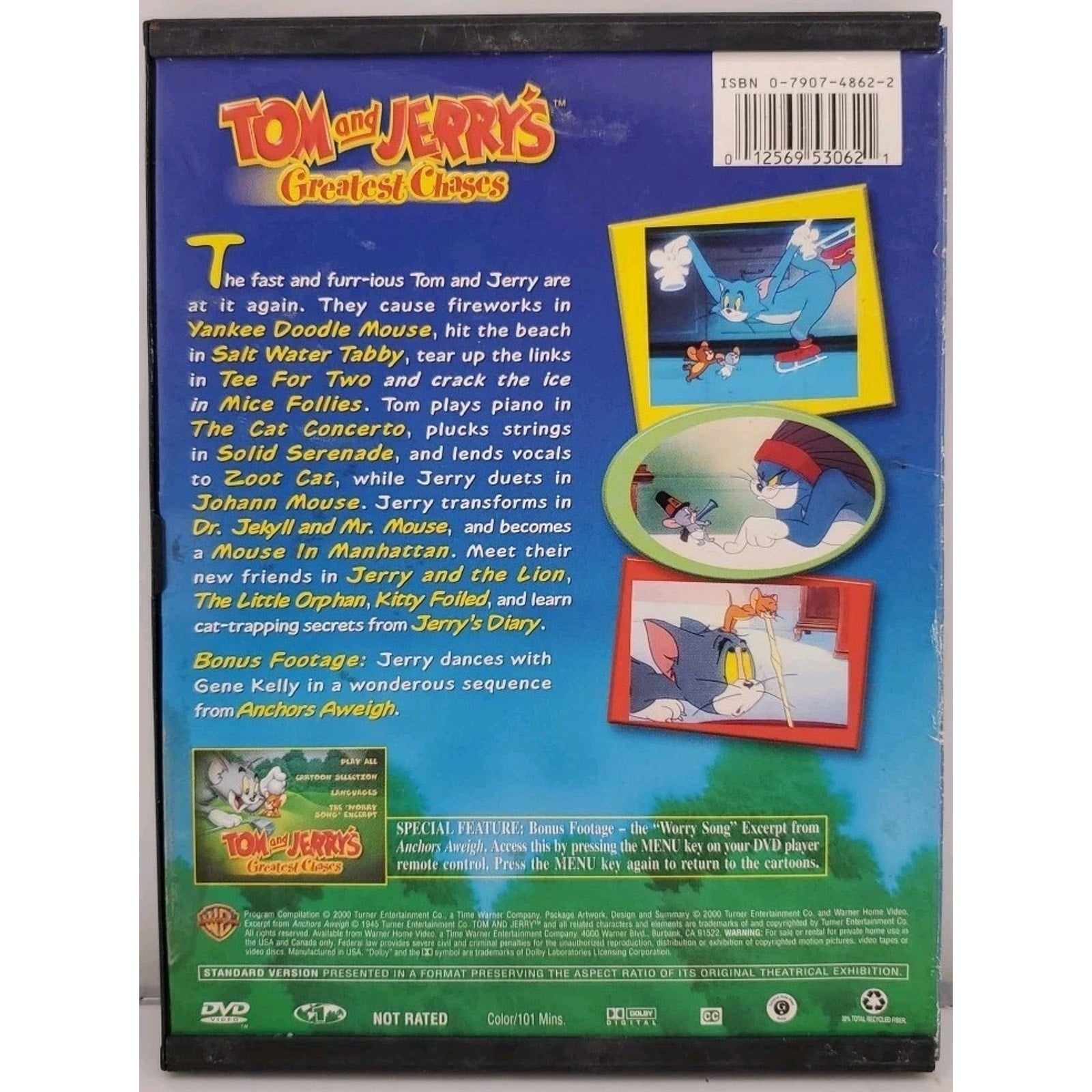 Tom and Jerry's Greatest Chases (DVD)