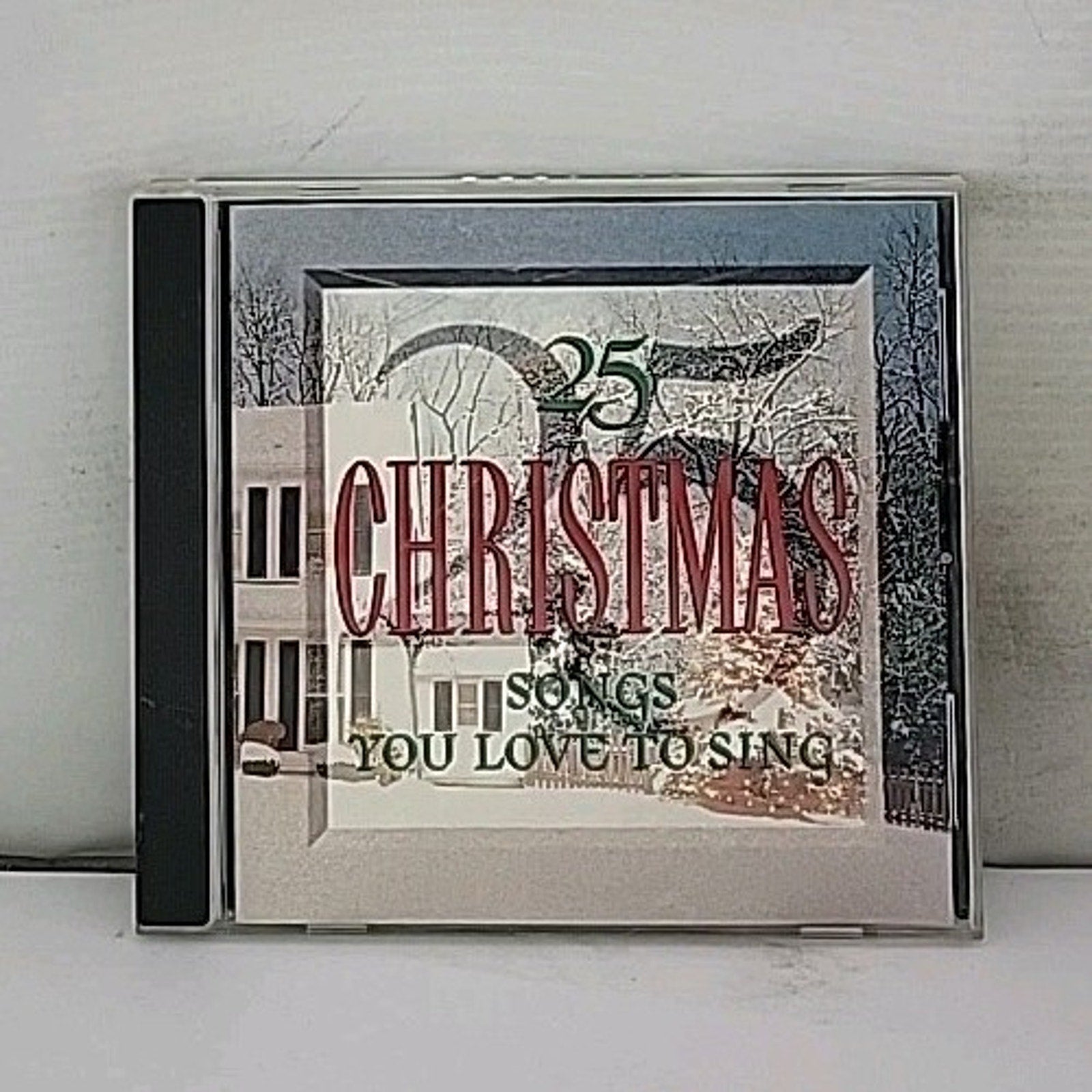 25 Christmas Songs You Love to Sing Music CD