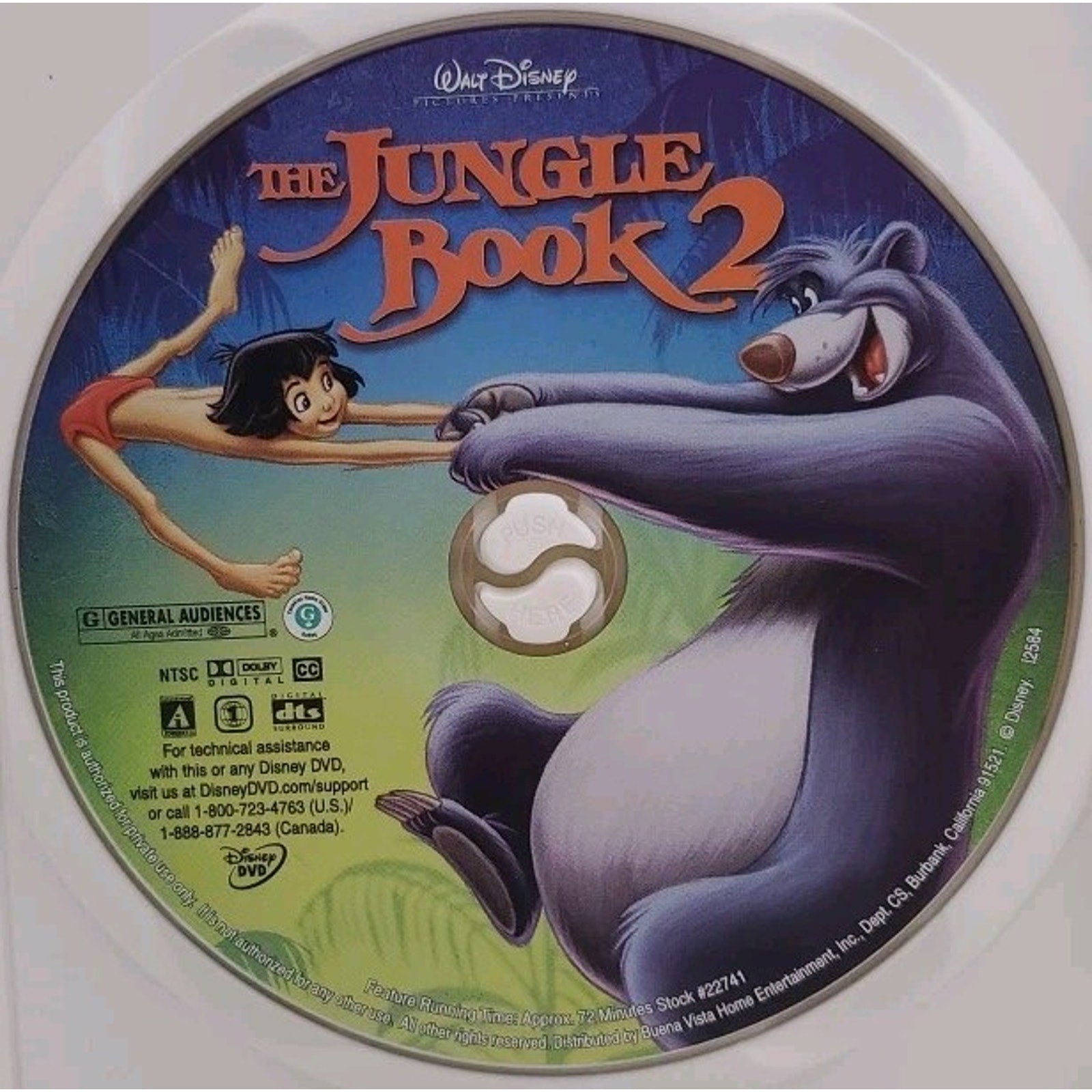 Jungle Book 2 (DVD, 2003)