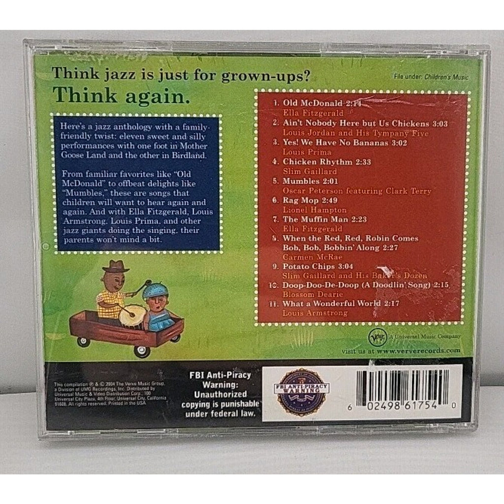 Jazz for Kids: Sing, Clap, Wiggle and Shake by Various (CD, 2004)