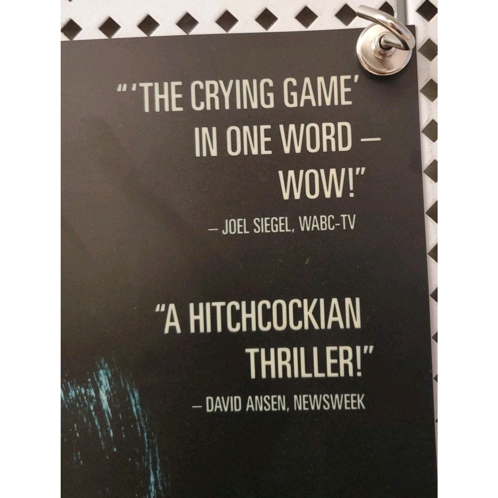 The Crying Game 12x19 Movie Poster Window Banner