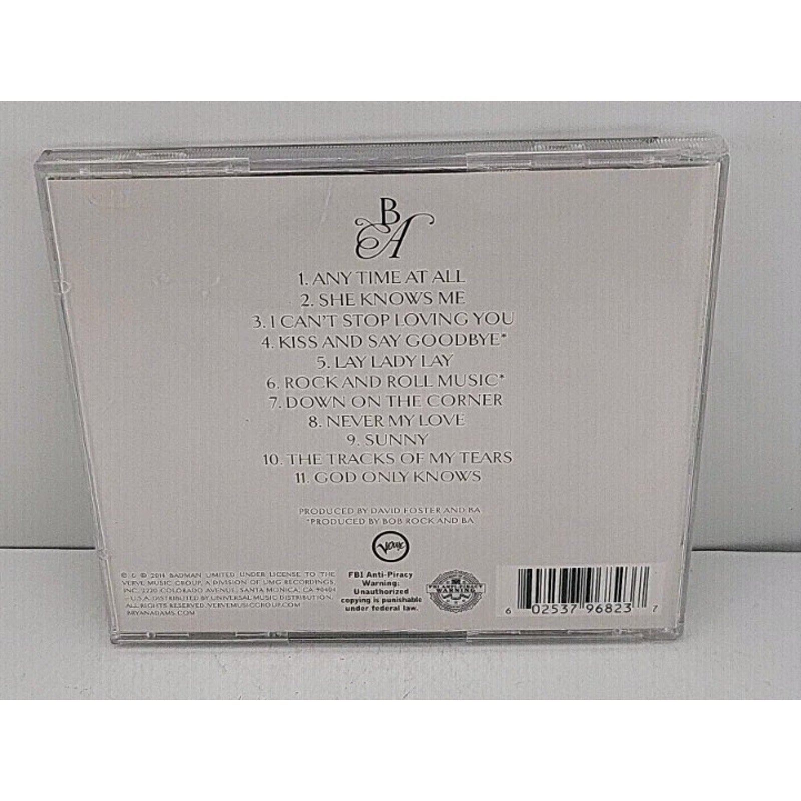 Tracks of My Years by Bryan Adams (CD, 2014)