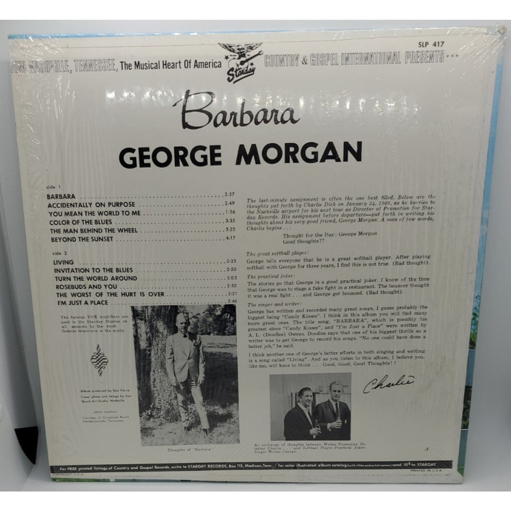 George Morgan – Barbara (Record)