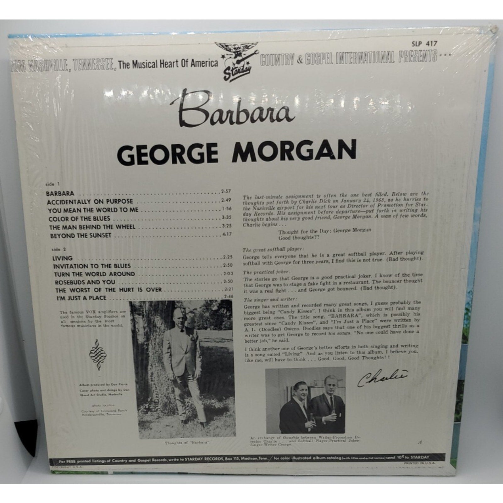 George Morgan – Barbara (Record)