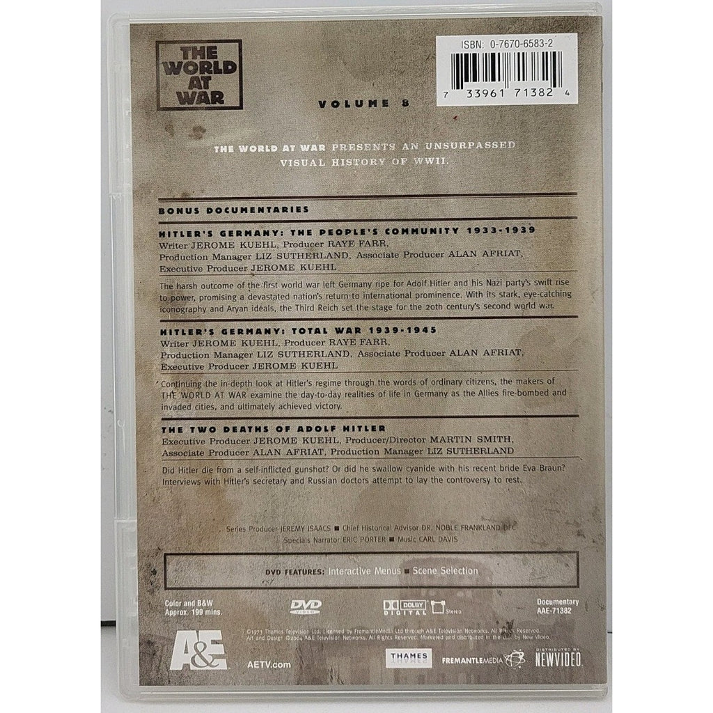 The World at War: Volume 8 (DVD, 2004)