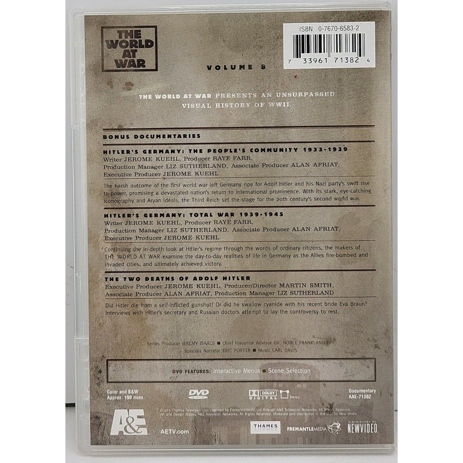 The World at War: Volume 8 (DVD, 2004)