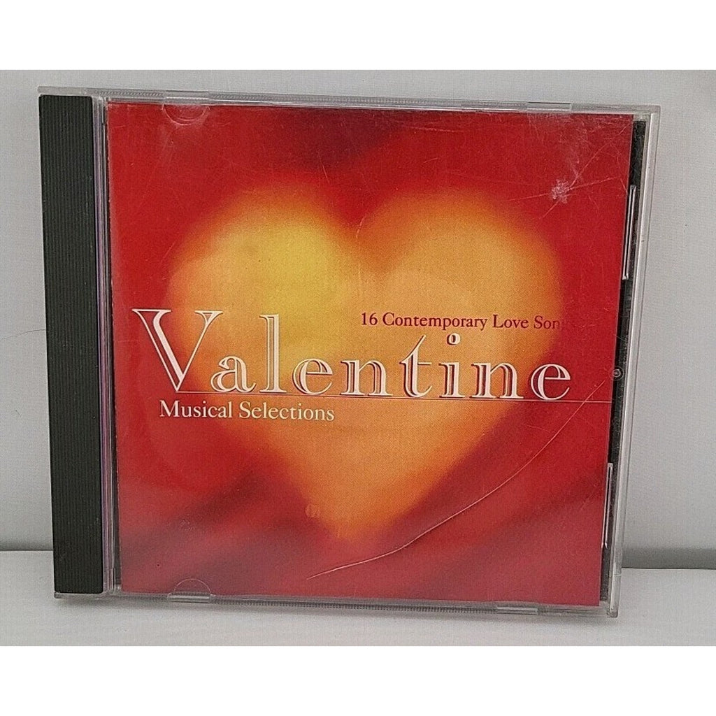 Valentine Musical Selections 16 Contemporary Love Songs Audio CD