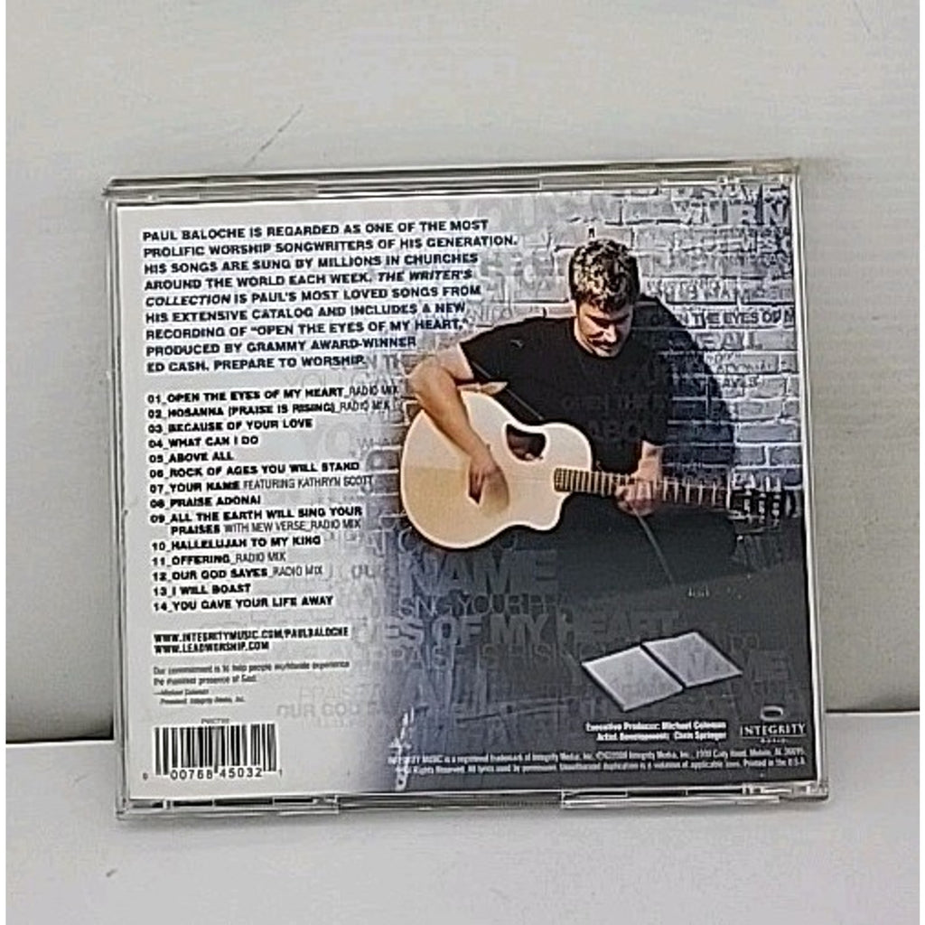 The Writer's Collection [Audio CD, 000768450321] Paul Baloche