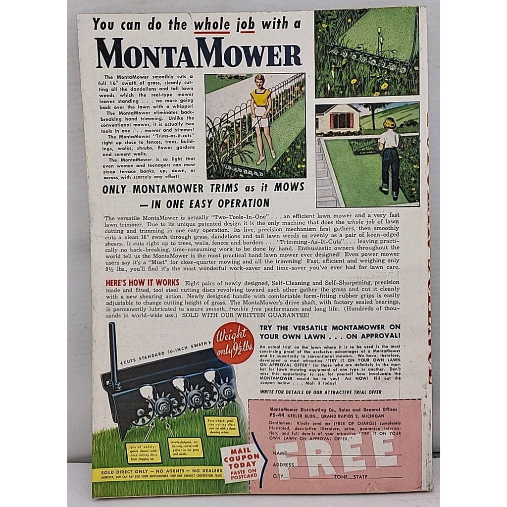 Popular Science Monthly - Mechanics-Autos-Homebuilding - April 1954 - Vol.164...