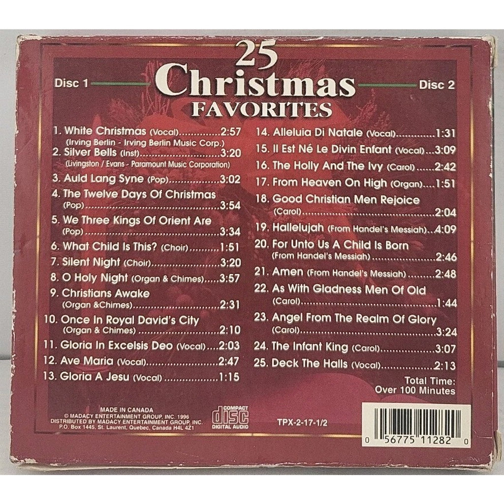 25 Christmas Favorites Performed By The Starlite Orchestra CD