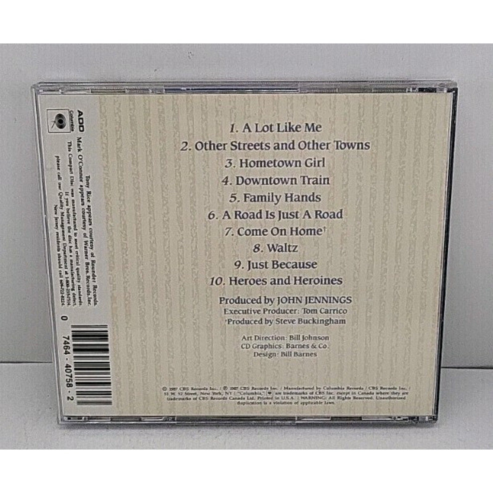 Hometown Girl by Carpenter, Mary-Chapin (CD, 1989)