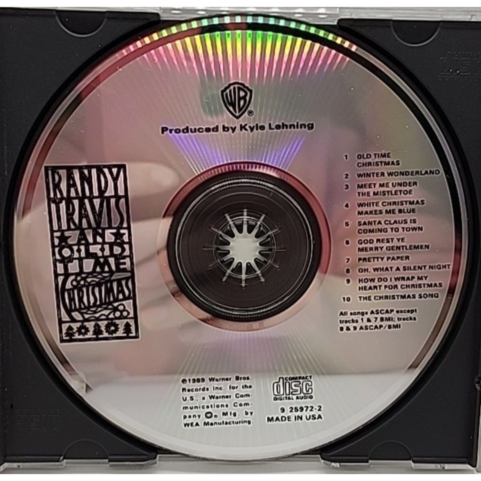 Old Time Xmas by Randy Travis (CD, 1989)
