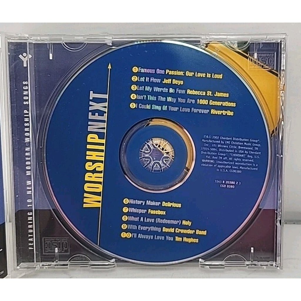 Worship Next (CD, 2002, Chordant Distribution Group)