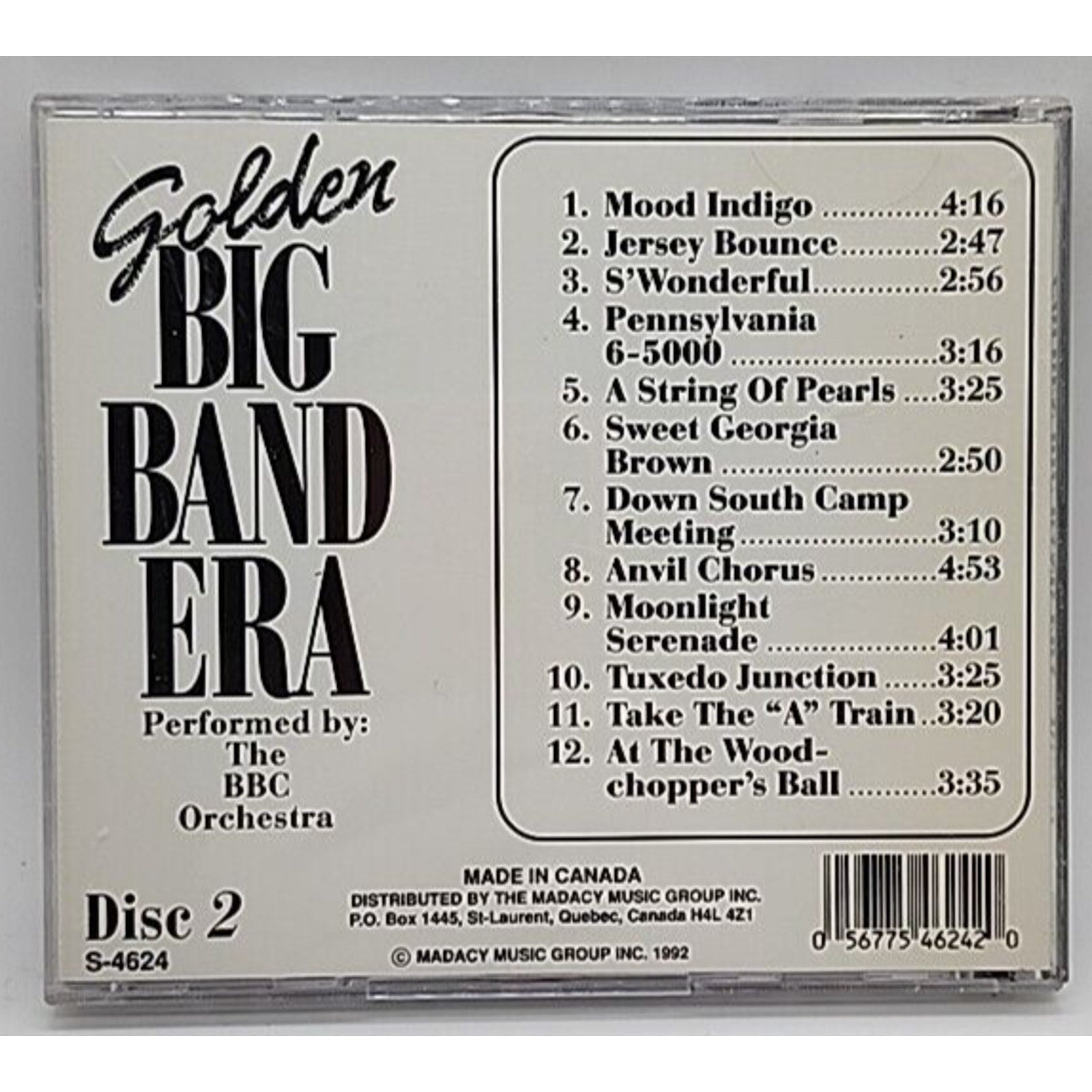 Golden Big Band Era Disc 2 (CD)