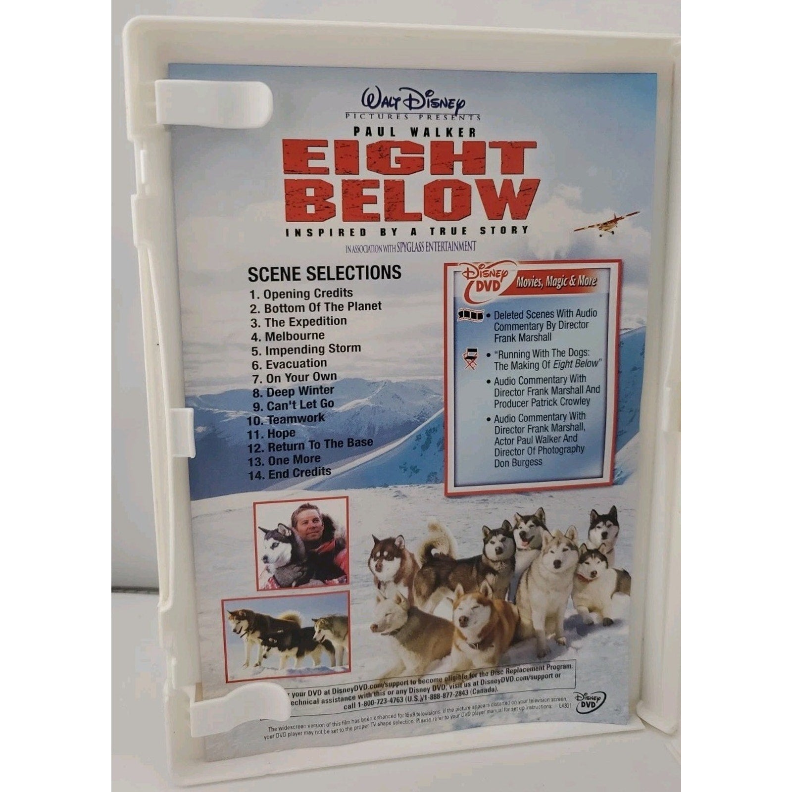Eight Below (Full Screen Edition DVD, 2006)