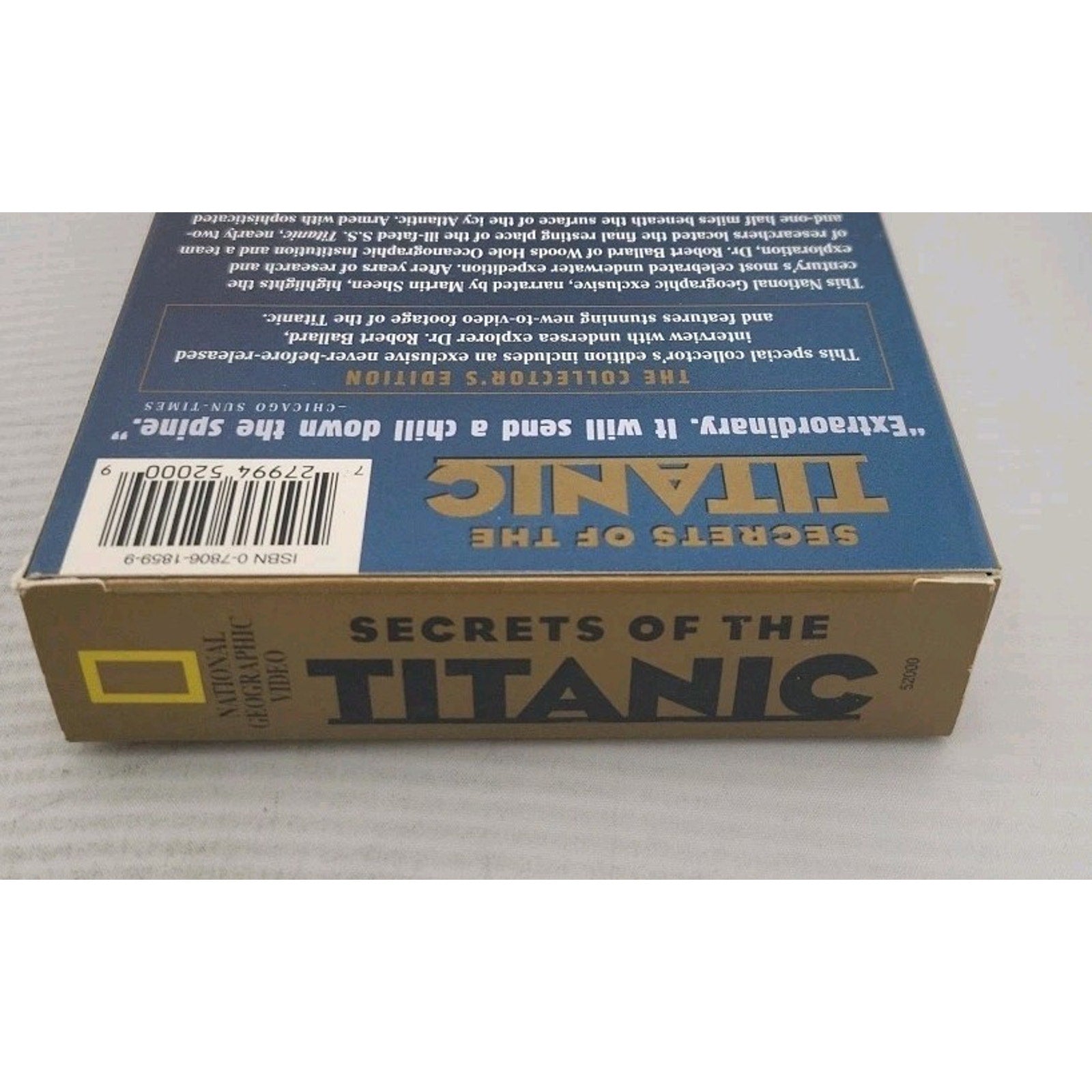 National Geographic Video - Secrets of the Titanic (VHS, 2000, National...