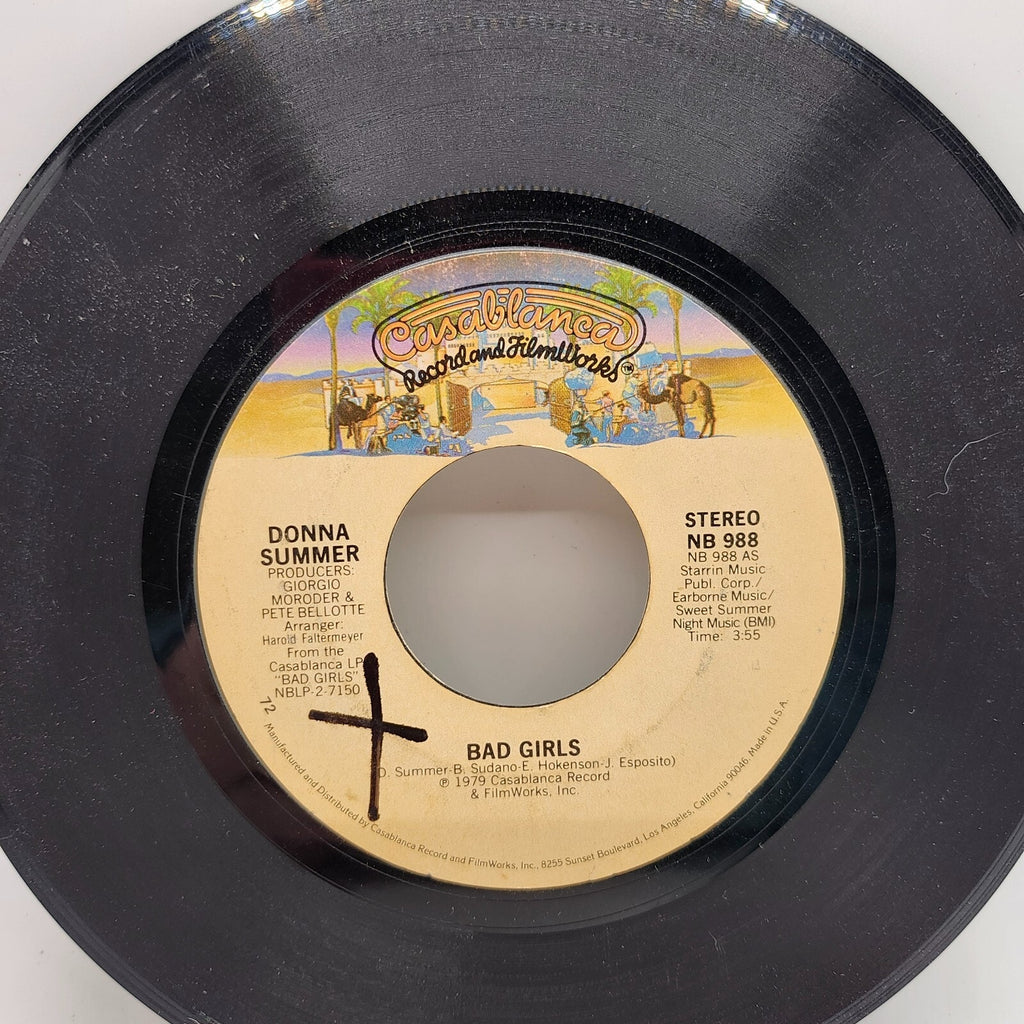 On My Honor / Bad Girls By Donna Summer (Record) - NB 988